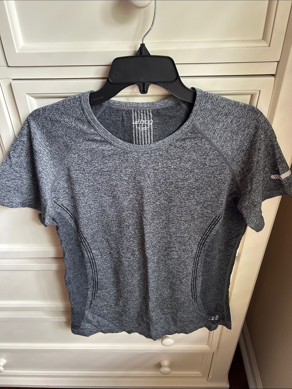 bcg Heather Gray Short Sleeve Performance Tee